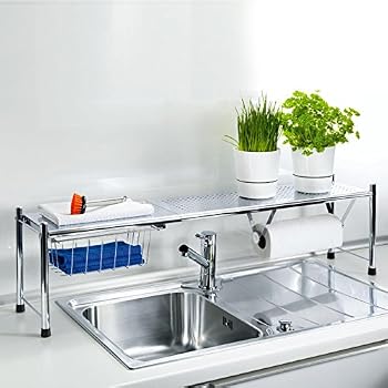 Plateau Supplémentaire Pour étagère à Fleurs Télescopique Bremermann 61088 - Blanc - Charge Max 2 Kg