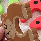 Schaumstoff Türstopper Tier Motive Doorstop Finger Klemmschutz für Baby Kindersicherung - 4