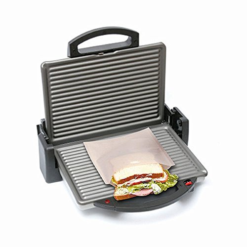 ALAIX Toasterbag Wiederverwendbare 100 Verwendung Non-Stick Sandwich / Snack Käse Toasties In einem Toasterschutz, 2 Pack - 2