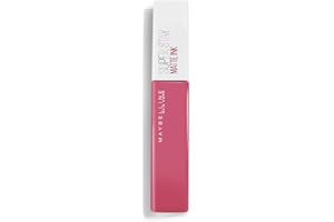 MAYBELLINE NEW YORK Maybelline New-York – Rouge à Lèvres Mat Liquide – Longue Tenue – Superstay Matte Ink – Teinte : Inspirer (125), 5 ml