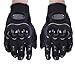 Produktbild Dcolor 1 Paar Motorradhandschuhe Motorrad Handschuhe Racing Gloves Faser PU Schwarz M