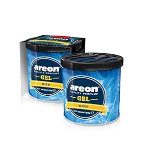 AREON Gel with Wish Fragrance Use for Any Car (80 g)