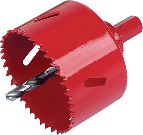 Wolfcraft 5464000 1 Lochsäge BiM ø 25 mm inklusiv Schaft und Bohrer