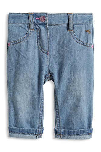 ESPRIT Baby-Girls 045EEAB002 Plain Jeans, Blue (E Light Blue 956), 9-12 Months (Manufacturer Size: 80)
