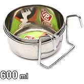Flip Askılı &Ccedil;elik Kuş Yemliği 20 Oz
