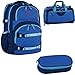 Produktbild Take it Easy Schulrucksack Oslo Flex Zoom Blue 3 tlg (2)