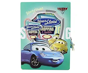 Asera Secret Lock Diary for Boys /Kids Gifts Options (Size 19*13*1 cm) (Cars)