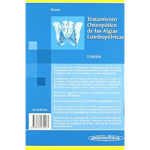 Tratamiento Osteopático de las Algias Lumbopélvicas.