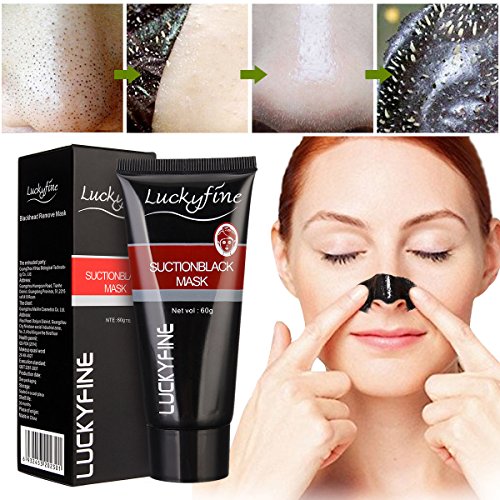 Blackmask, LuckyFine Entfernen Mitesser Akne Mask Reinigungsmaske Blackmask 60g - 3
