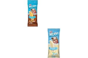 CT-TRONICS Dr.Zoo Helado para Perros 12 x 50 Gr | Varios sabores Crema, Banana Split o Salchicha y Queso | Sabrosos (12x50Gr, 6X Crema 6X Banana Split)