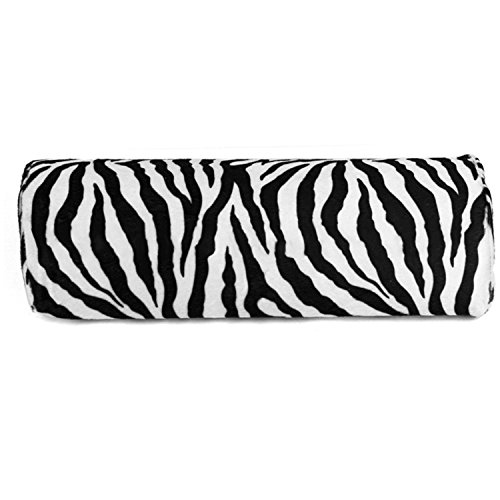 Zebra Stripe Hand Rest Soft Cushion Pillow Nail Art Design Manicure Half Column