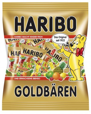 Preisvergleich Produktbild Haribo Goldbären Mini, 5er Pack (5 x 250g)