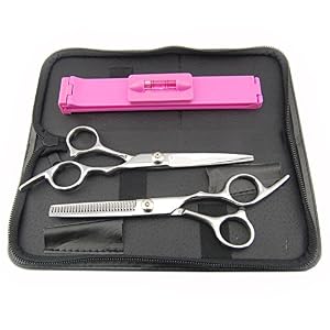 2pcs Professional Clipper Hair Cut Cutting Barber Salon Hair Cutting Scissors Shears Hairdressing Set