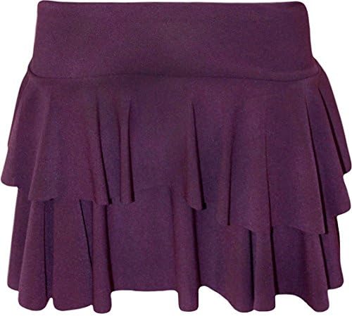 BARAKAH FASHIONS New Women Mini Short NEON UV Dance RARA Skirt Hen Night Casual Club Wear Size 8-16 (UK