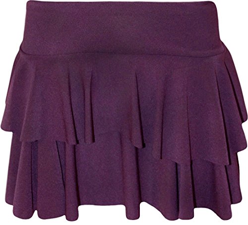 BARAKAH FASHIONS New Women Mini Short NEON UV Dance RARA Skirt Hen Night Casual Club Wear Size 8-16 (UK