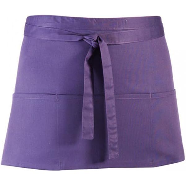 Premier Adult Plain Colour Bib Apron With Adjusting Buckle