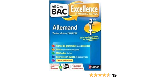 Allemand 2de 1re Tle Amazon Fr Brunet Cecile Keunebroek Noemie Livres