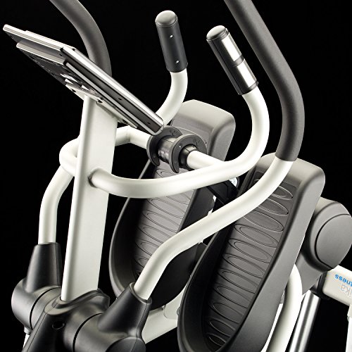 skandika Crosstrainer CardioCross Carbon Pro SF-3200, 23,5 kg Schwungmasse, wartungsarmes Bremssytem über Magnettechnologie, Transportrollen, Kalorienverbrauch, Zeit und und Pulsmessung - 9