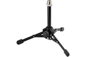 Monacor 23.386 Statyw Mikrofonowy, Czarny, do MS-12