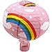 Produktbild 16" Heißluftballon Rosa Papier Laternen Balloon Lampion Lampenschirm Deko Kinder