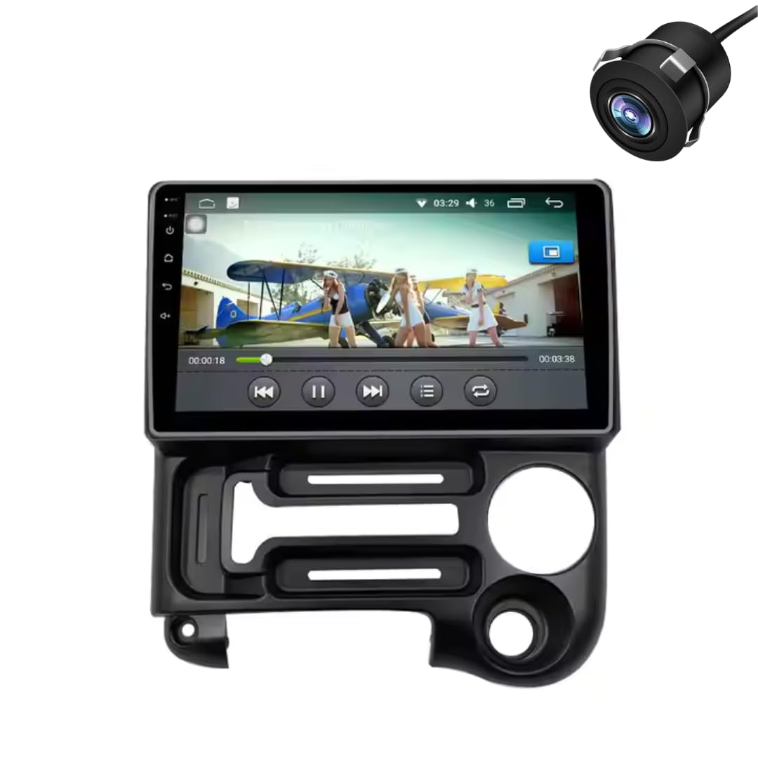 Modorwy Hyundai Santro Xing 2007-2015 Wireless CarPlay & Android Auto 9inch 1280P Car Android Display with Gorilla Glass | Android 13 | TS-7 Processor | 1GB RAM & 32GB ROM-AHD Camera & Frame Included