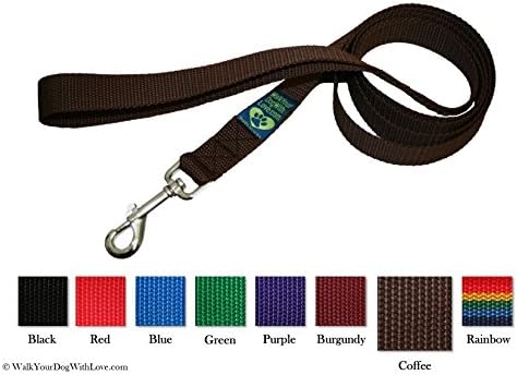 Unique Wide Handled Dog Lead Leashes, Original Edition, 4 Versatile Styles, 8 Colors