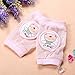 Baby Mesh Knee pad Safety Knee Pad Kids Socks Knee Cotton Breathable (Pink)