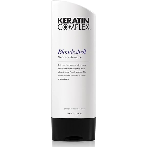 Keratin Complex Blondshell Debrass Conditioner – 1000 Ml, Entfernt Gelbstiche Von Blondem Haar