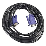 Cada cable SVGA tiene dos HD15 de alta densidad con tornillos.