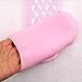 Tinksky Spa Gel Socks Soften Whitening Moisturizing Treatment Skincare Socks - Free Size (Pink)