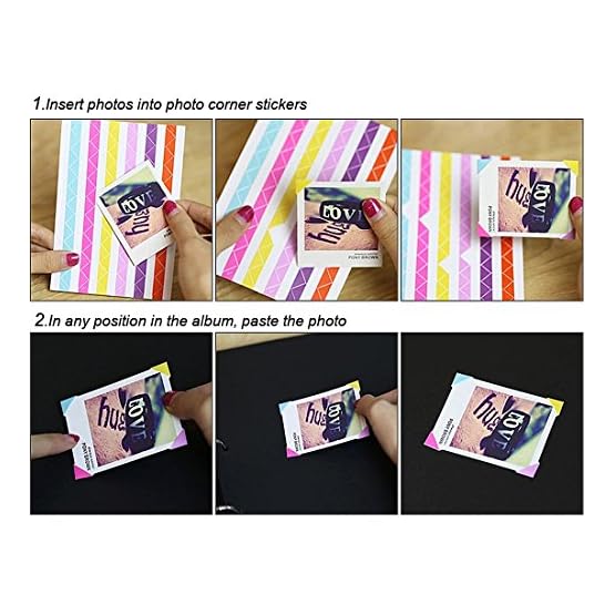 Attiant Álbum de Recortes de Cuero, Álbum de Fotos Antiguo DIY álbum de Scrapbooking de Cuero Álbum de Viajes de niños… - Imagen 6