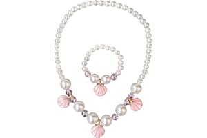 simyron Jewellery for Girls Kids Jewelry Sets Girls Jewellery Sets Princess Dress Up Set Kids Pretend and Dress Up Jewelry for Toddler Little Girl Party Favors, Birthday Gift