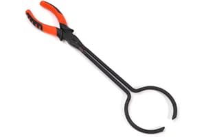 VORAGA Crisol multifunción, Pinza Profesional para crisol, Soporte para Horno de fusión de Oro, alicates Herramienta de fabricación de Joyas, alicates de Laboratorio, Herramienta de Grafito
