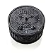 Produktbild Candellana Behemoth 'Phoenix' (Metallic Schwarz) Zirkular Kerze