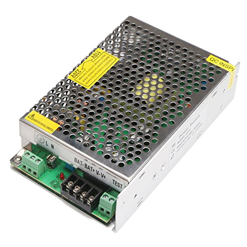 DROK® AC 110V-240V Schaltnetzteil mit Batterie-Schnittstelle, AC-DC 10A Sicherung Stromversorgung Unterbrechungsfreie Stromversorgung USV - 5
