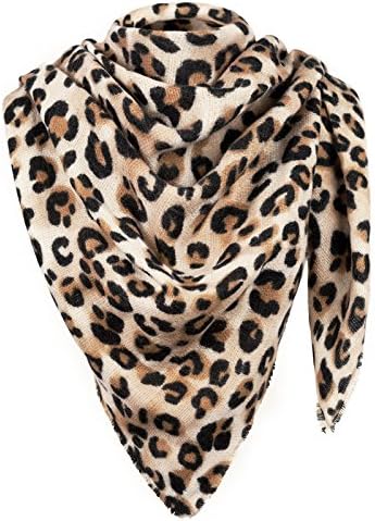 MyBeautyworld24XXL Oversized Autumn/Winter Scarf in Leopard Pattern Scarf