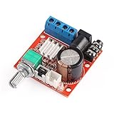 DROK® Mini 2.0 Hi-fi electrónicos de audio estéreo montado portable del amplificador AMP 10W + 10W 2 Módulo Junta Canal de clase D DC 12V digital del amplificador Booster para MP4 CD MP3 altavoz de la PC auto del coche de la motocicleta al aire libre uso de interior