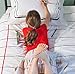 Doodle cotton duvet cover to personalise, with wash-out pens - size SINGLE
