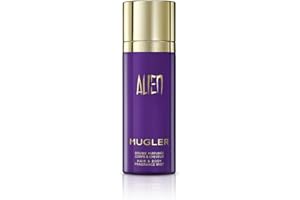MUGLER Alien Parfümierendes Deo-Spray, Damen-Parfum, Amberartiger, holziger und blumiger Duft, Außergewöhnlicher Duft, 100 ml