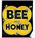 Produktbild 10cm!4Stück Aufkleber-Folie Wetterfest MADE IN GERMANY Sticker-Designs® Rettet die Bienen Bee my Honey Sei Mein Honig S263 UV&Waschanlagenfest Auto-Sticker Decal Profi Qualität viele Jahre haltbar Hochleistungs-Druck schutzbeschichtet kratzfest bunt Motiv Umriss geschnitten!Alle Autos+Lacke Beständig gegen Öl Benzin Salz Schnee Reinigungsmittel! SCHNELL EINFACH VERKLEBT Alle glatten Flächen Scheiben PKW KFZ Wand Wandtattoo Garage Parkplatz Garten Hauswand