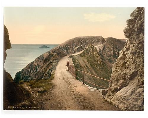 Download Photographic Print of Sark, the Coupee, Channel Islands, England