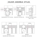 SHILOH Deluxe Baby Plüsch Kinderbett Mobile mit 60 Songs Spieluhr und arm - 7