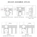 SHILOH Baby Crib Mobile with Musical Box & Holder, Pink Airship
