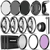 Tamaño Filtro: Set de Filtro UV CPL FLD + Set de Acercamiento de Macro (+1 +2 +4 +10) + Set de Filtro ND (ND2 ND4 ND8) + Otros Accesorios