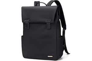 GOLF QUALITY Zaino Donna per PC Portatile 15.6Pollici, Zaino Lavoro Uomo Impermeabile Antifurto, per Laptop, Computer Notebook Borse per Viaggio Ufficio Scuola, Nero