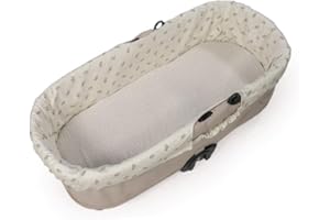 WALKING MUM CUBRE CUCO GOMAS + SÁBANA AJUSTABLE CUCO MIMOSA ROSA