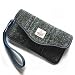 Produktbild Soldmore7 Keyless Autoschlüssel Signal Blocker Pouch, Faraday Pouch für Autoschlüssel Harris Tweed Oberfläche RFID Signal Blocking Faraday Bag Cage(Grey)