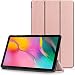 Produktbild TTVie Hülle für Samsung Galaxy Tab A 10.1 2019 - Ultra Dünn und Leicht PU Leder Schutzhülle mit Standfunktion für Samsung Galaxy Tab A T515 / T510 (10,1 Zoll) Tablet 2019 Modell, Roségold