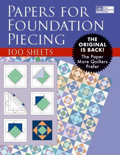 Papers for Foundation Piecing