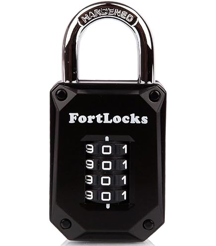 Fosmon Cadenas Code 4 Chiffres, Cadenas En U De Sécurité, Pour
